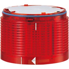 LU7-E-R, LED модулна лампа за  основа LU7-02(FB) - червен цвят
